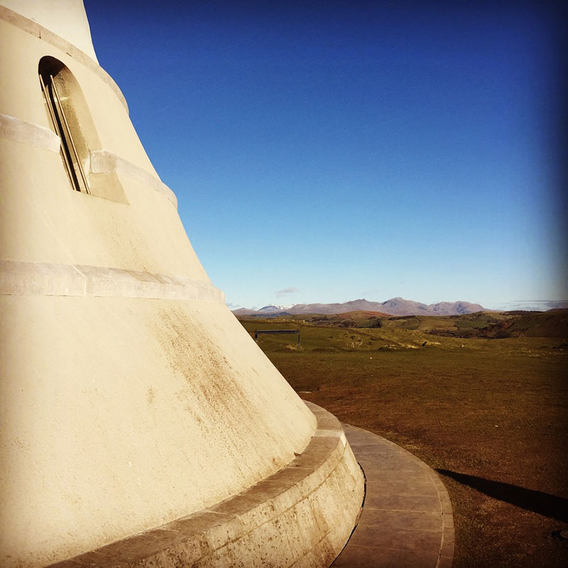 Ulverston market town view from the Hoad